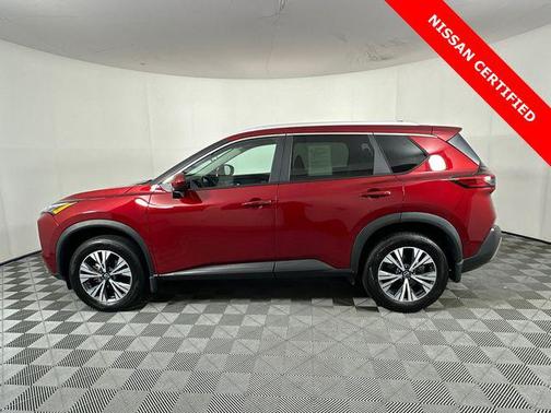 Scarlet Ember Tintcoat 2023 Nissan Rogue SV