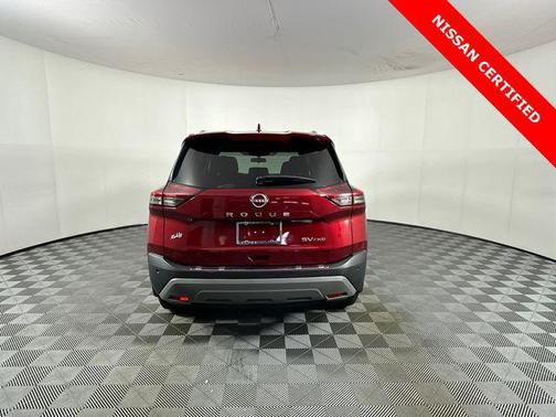 Scarlet Ember Tintcoat 2023 Nissan Rogue SV