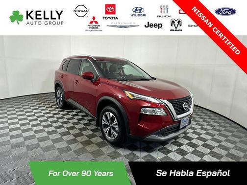 Scarlet Ember Tintcoat 2023 Nissan Rogue SV