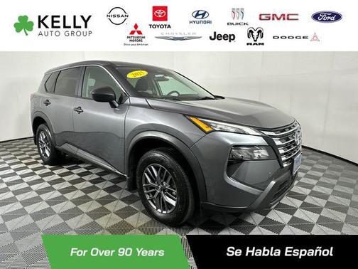Gun Metallic 2024 Nissan Rogue S