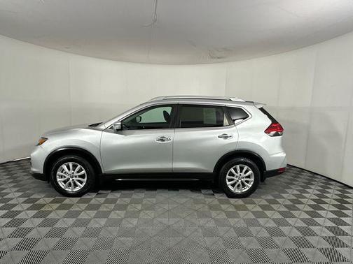 Brilliant Silver 2017 Nissan Rogue Hybrid SV