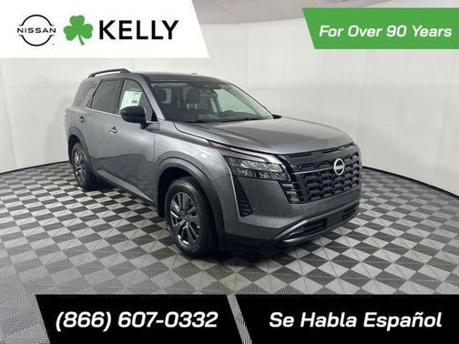 Gun Metallic 2026 Nissan Pathfinder SV