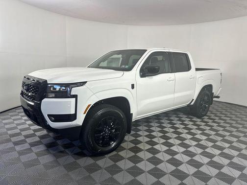 Glacier White 2026 Nissan Frontier SV