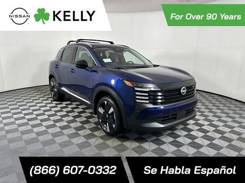 Deep Blue Pearl 2026 Nissan Kicks SR