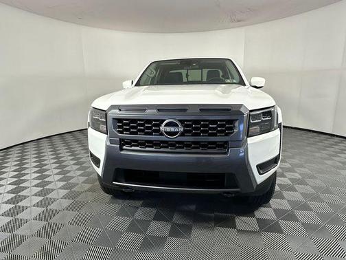 Glacier White 2026 Nissan Frontier SV
