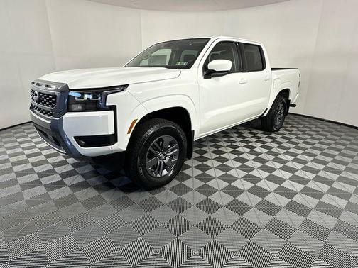 Glacier White 2026 Nissan Frontier SV