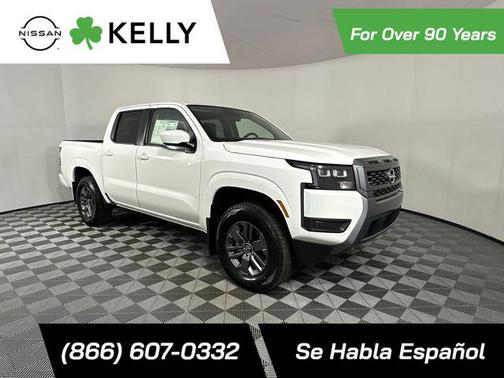 Glacier White 2026 Nissan Frontier SV