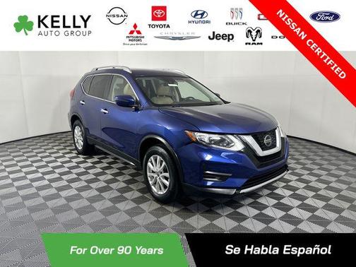 Caspian Blue Metallic 2019 Nissan Rogue SV