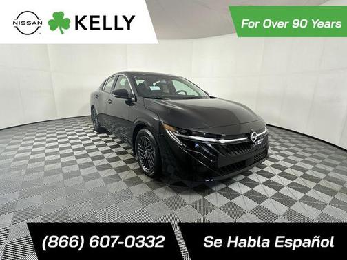 Super Black 2026 Nissan Sentra SV Sedan