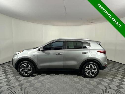 Steel Gray 2021 Kia Sportage EX