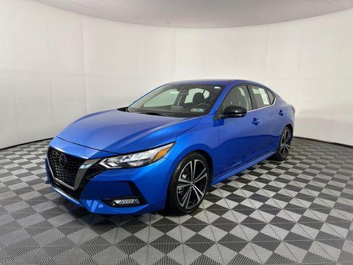 Electric Blue Metallic 2021 Nissan Sentra SR
