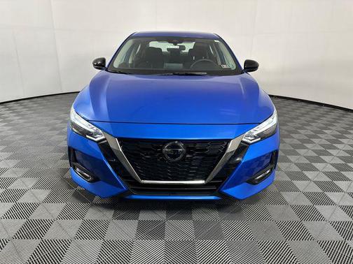 Electric Blue Metallic 2021 Nissan Sentra SR