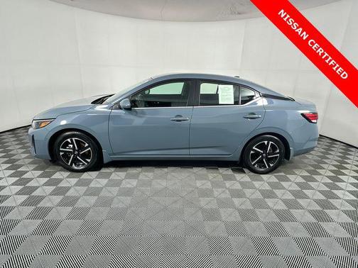 Atlantic Gray Metallic 2024 Nissan Sentra SV