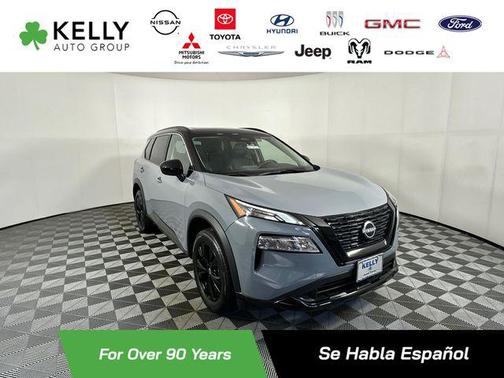 Boulder Gray Pearl/Super Black 2023 Nissan Rogue SV