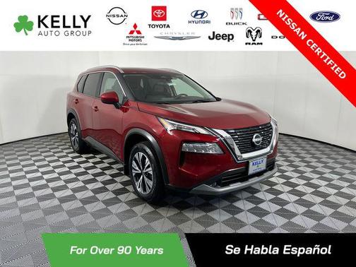 Scarlet Ember Tintcoat 2023 Nissan Rogue SV