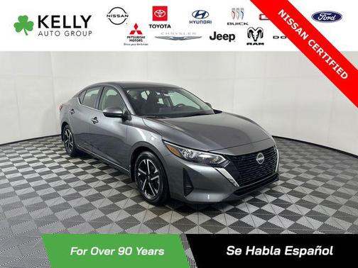 Gun Metallic 2024 Nissan Sentra SV