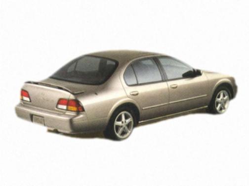 Maroon 1998 Nissan Maxima
