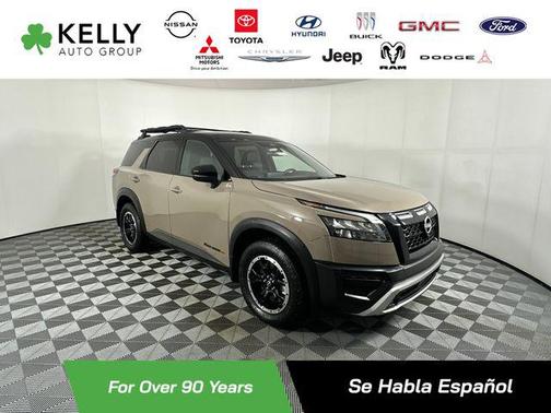 Baja Storm/Super Black Roof 2023 Nissan Pathfinder Rock Creek 4WD