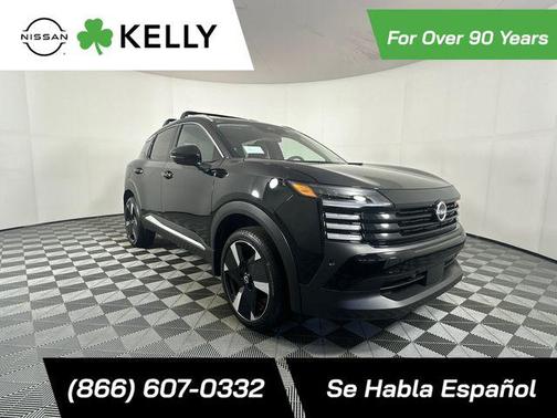 Super Black 2026 Nissan Kicks SR