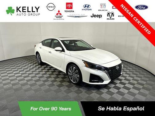 Pearl White Tricoat 2024 Nissan Altima 2.5 SL