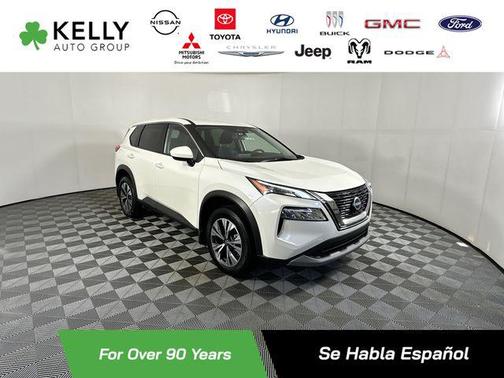 Pearl White Tricoat 2023 Nissan Rogue SV