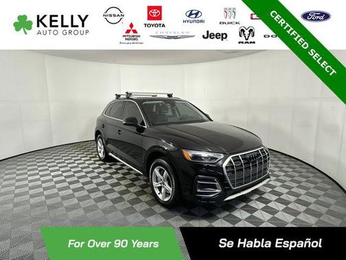 Black 2021 Audi Q5 45 Premium