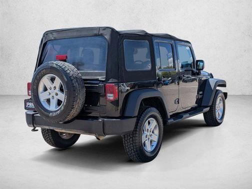 Black Clearcoat 2015 Jeep Wrangler Unlimited Sport