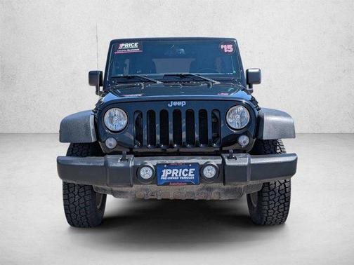 Black Clearcoat 2015 Jeep Wrangler Unlimited Sport