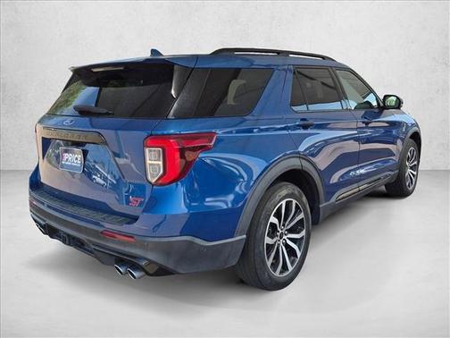Atlas Blue Metallic 2020 Ford Explorer ST