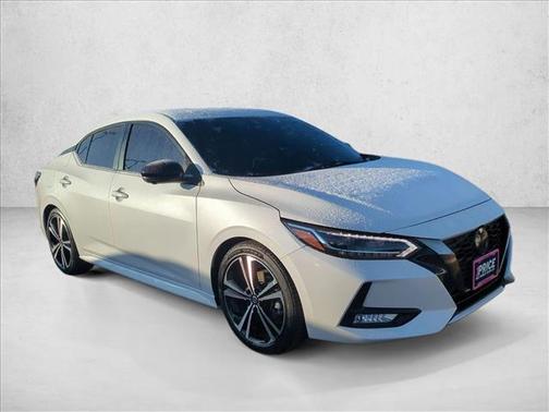 Aspen White TriCoat Pearl 2022 Nissan Sentra SR