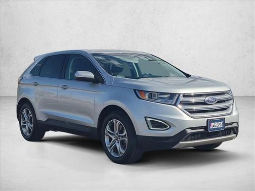 Ingot Silver Metallic 2018 Ford Edge Titanium