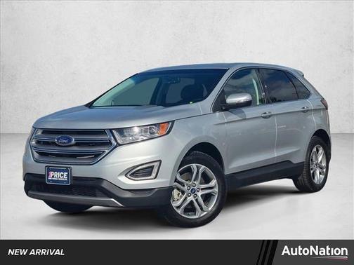 Ingot Silver Metallic 2018 Ford Edge Titanium