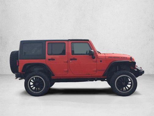 Sunset Orange Pearlcoat 2015 Jeep Wrangler Unlimited Rubicon