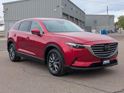 Soul Red Crystal Metallic 2022 Mazda CX-9 Touring