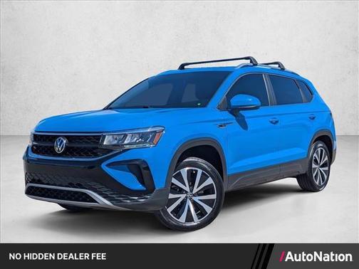 Cornflower Blue 2022 Volkswagen Taos 1.5T SE