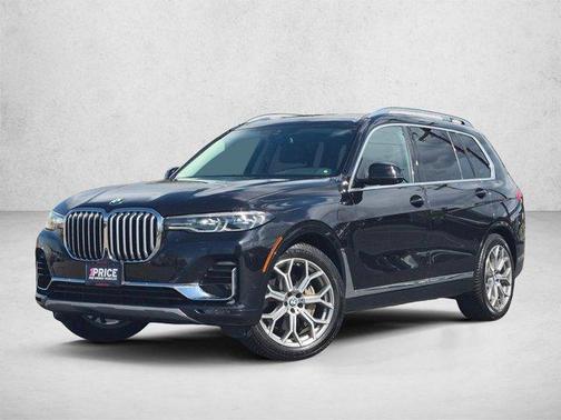 Black Sapphire Metallic 2020 BMW X7 xDrive40i