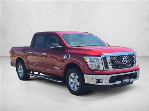 Cayenne Red 2017 Nissan Titan SV
