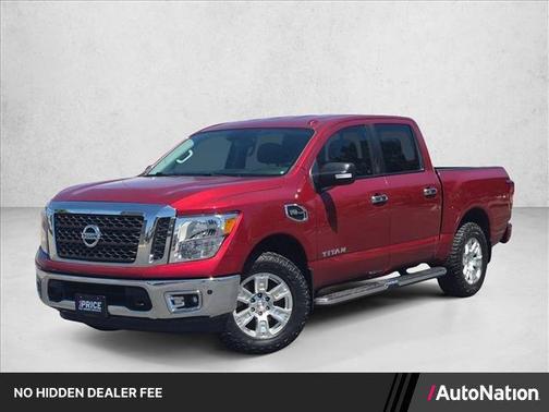 Cayenne Red 2017 Nissan Titan SV