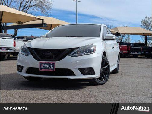 Aspen White 2017 Nissan Sentra SR