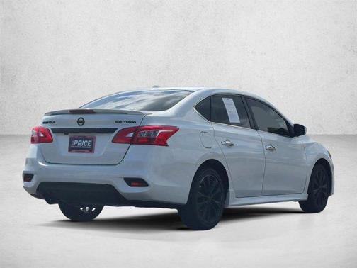 Aspen White 2017 Nissan Sentra SR