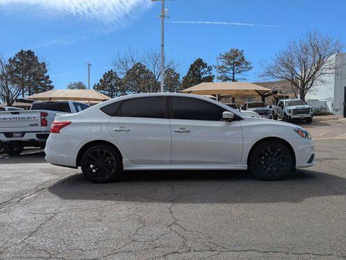 Aspen White 2017 Nissan Sentra SR