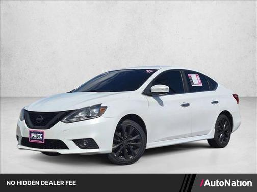 Aspen White 2017 Nissan Sentra SR