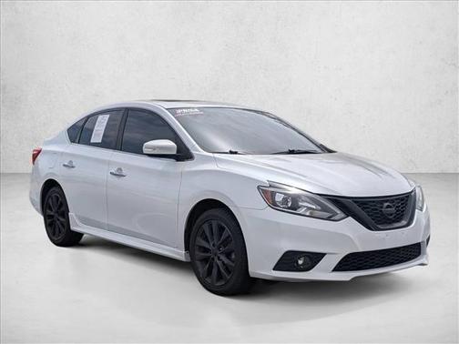 Aspen White 2017 Nissan Sentra SR