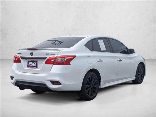 Aspen White 2017 Nissan Sentra SR