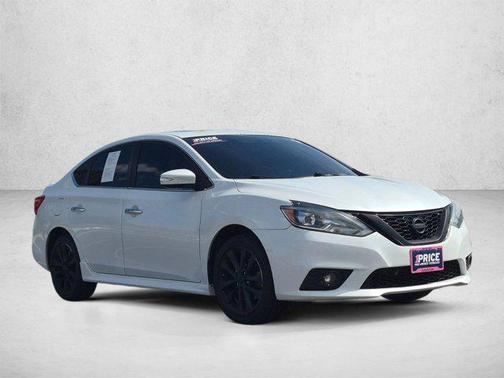 Aspen White 2017 Nissan Sentra SR