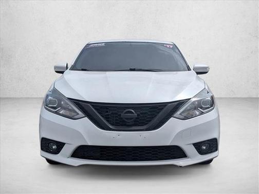 Aspen White 2017 Nissan Sentra SR