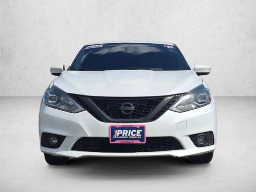 Aspen White 2017 Nissan Sentra SR