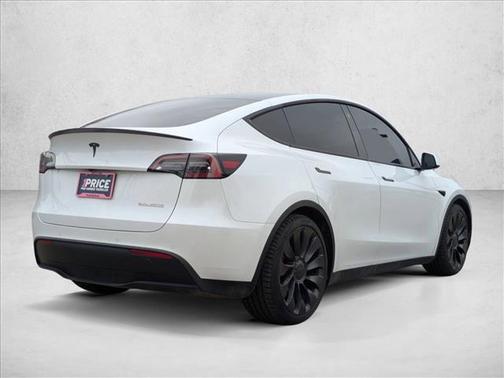Pearl White Multi-Coat 2021 Tesla Model Y Performance Dual Motor All-Wheel Drive