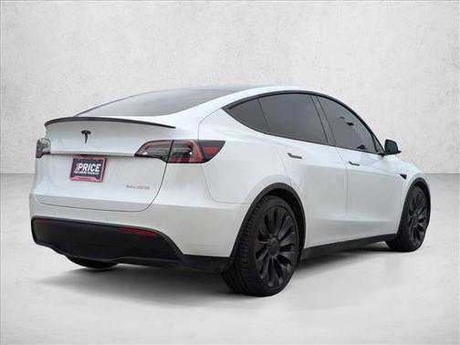 Pearl White Multi-Coat 2021 Tesla Model Y Performance Dual Motor All-Wheel Drive