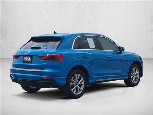 Turbo Blue 2022 Audi Q3 45 S line Premium